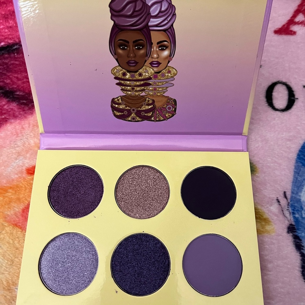 Juvia's Place Purple and Gold Eyeshadow Palette